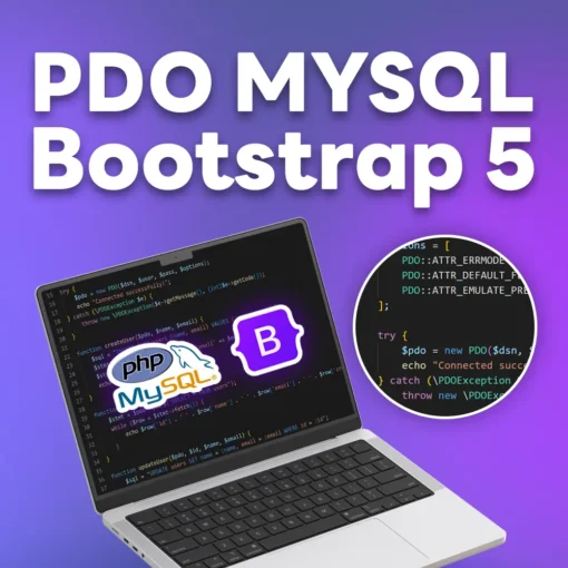 PDO MySQL Bootstrap 5